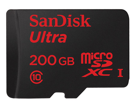 SanDisk Ultra microSDXC Black 200GB