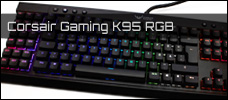 Corsair Gaming K95 RGB news