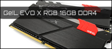 GeIL EVO X RGB DDR4 News