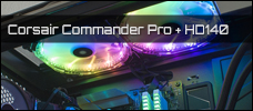 Corsair Commander Pro HD140 RGB Luefter Newsbild