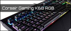 Corsair Gaming K68 RGB news