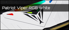 Patriot Viper RGB DDR4 3200 White 16 GB Newsbild