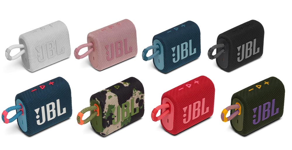 JBL GO 3 all colours hifi journal