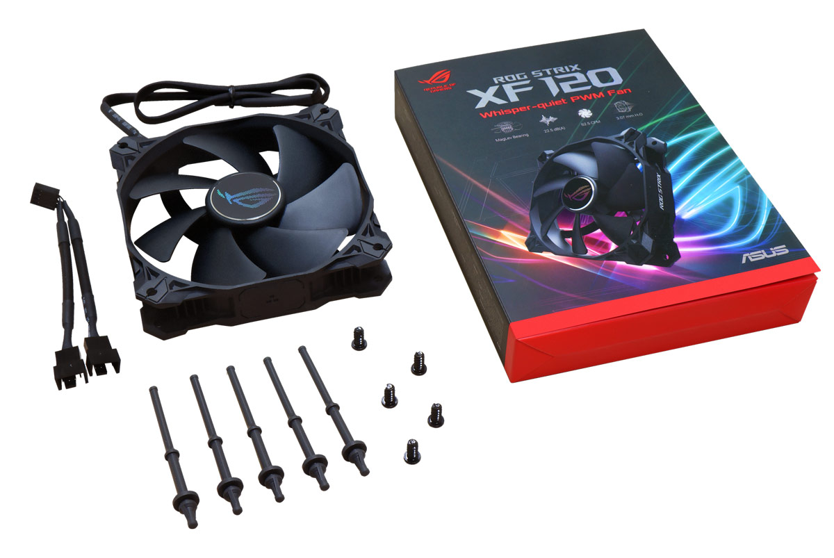 ASUS ROG Strix XF 120 Whats in the box
